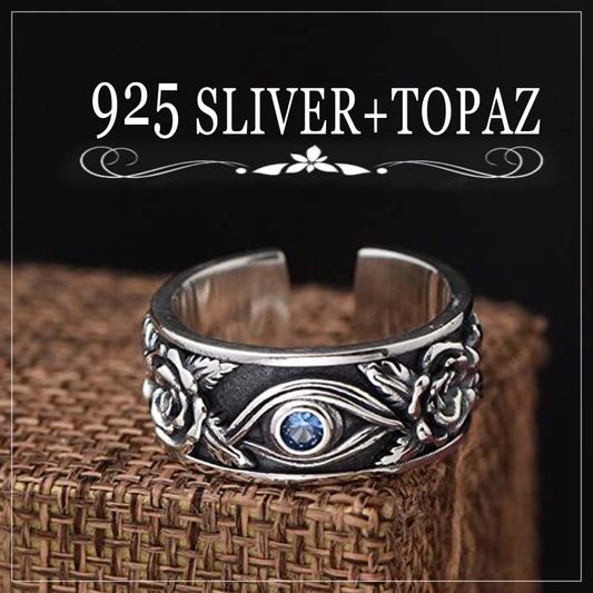 Eye of Horus Lucky Ring 925 Silver Limited Time Offer Only 2 days left